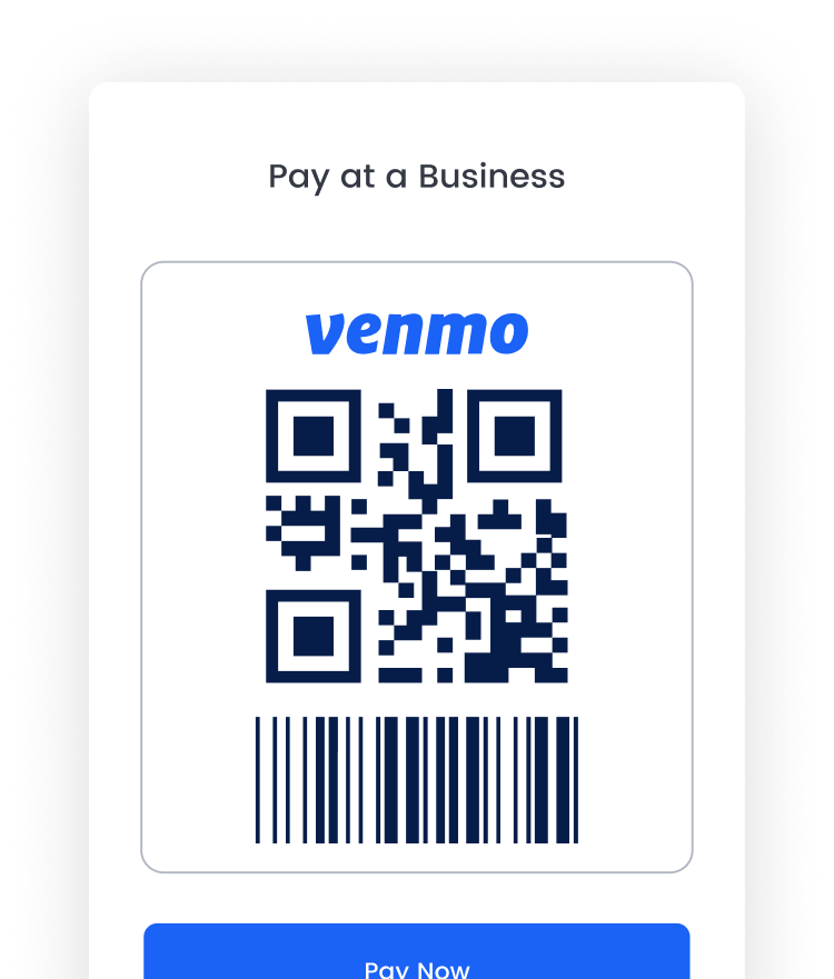 Venmo QR code image