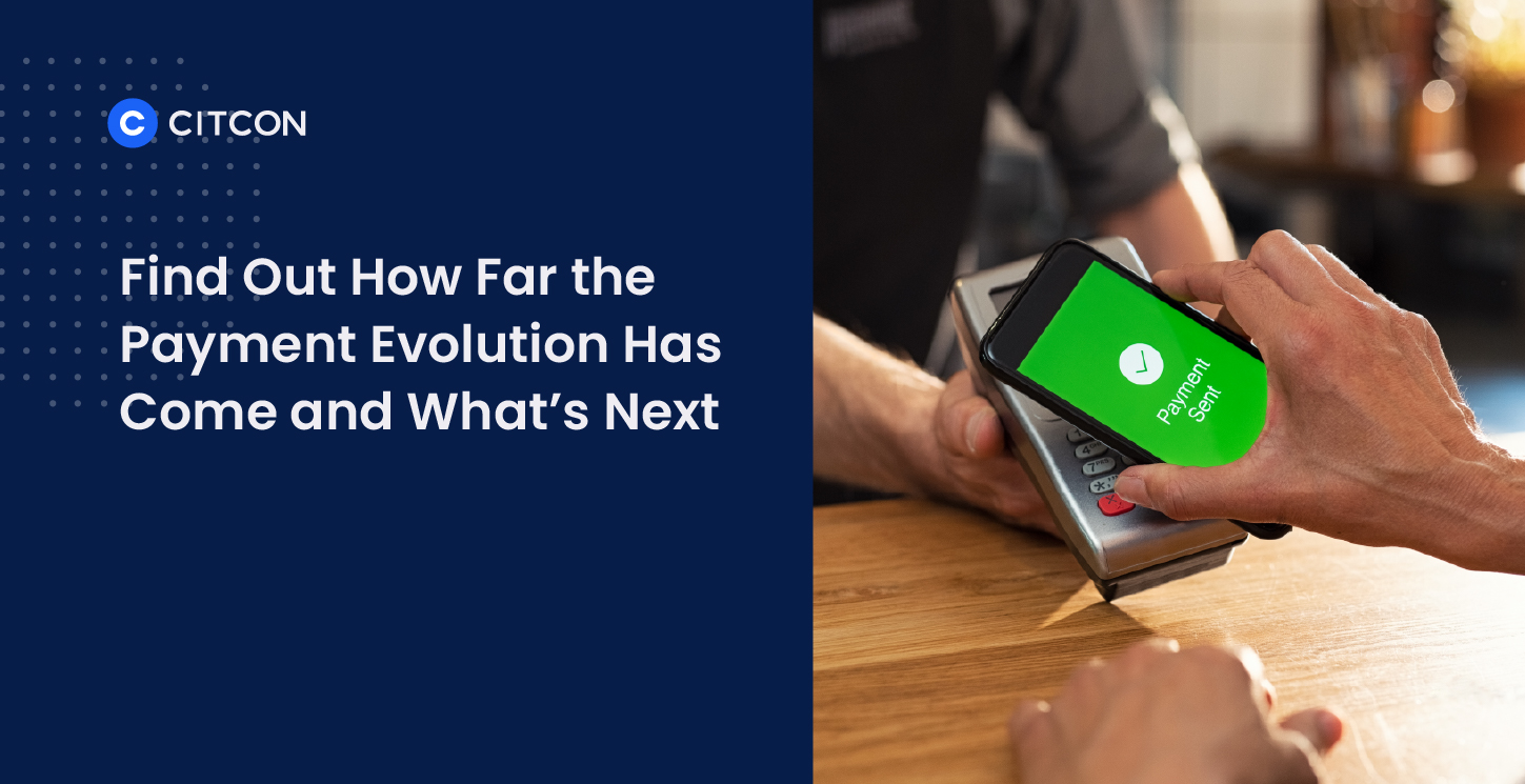 A consumer paying with a mobile wallet at the point of sale